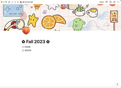 notion planner